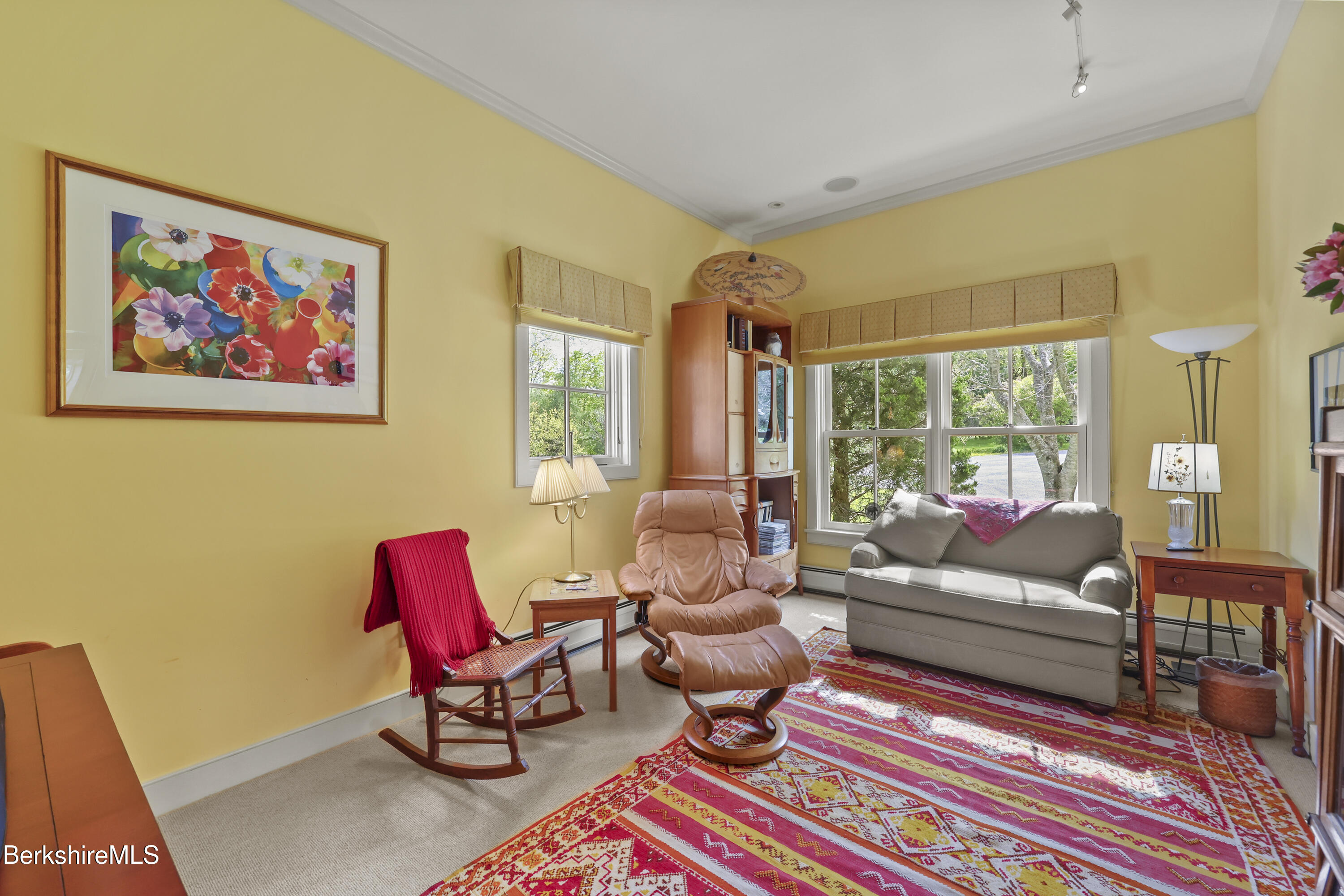 821 Pattison Road North Adams, MA 01247 - Photo 42 of 68 a living room with furniture and a rug