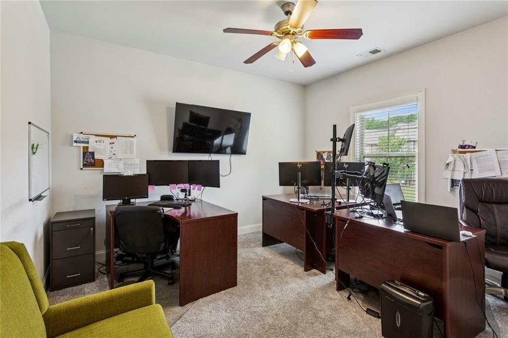 4846 Ralin Court Southwest Atlanta, GA 30331 - Photo 21 of 38 a view of a livingroom with workspace and a couch
