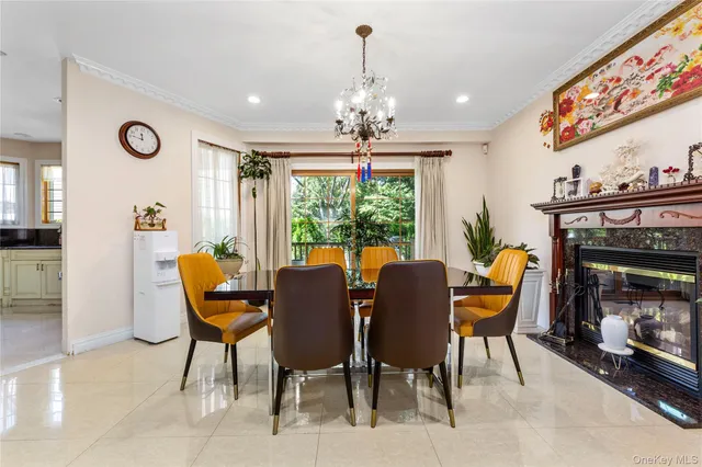 a view of a swimming pool with chairs