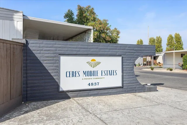 a sign on the side of a building