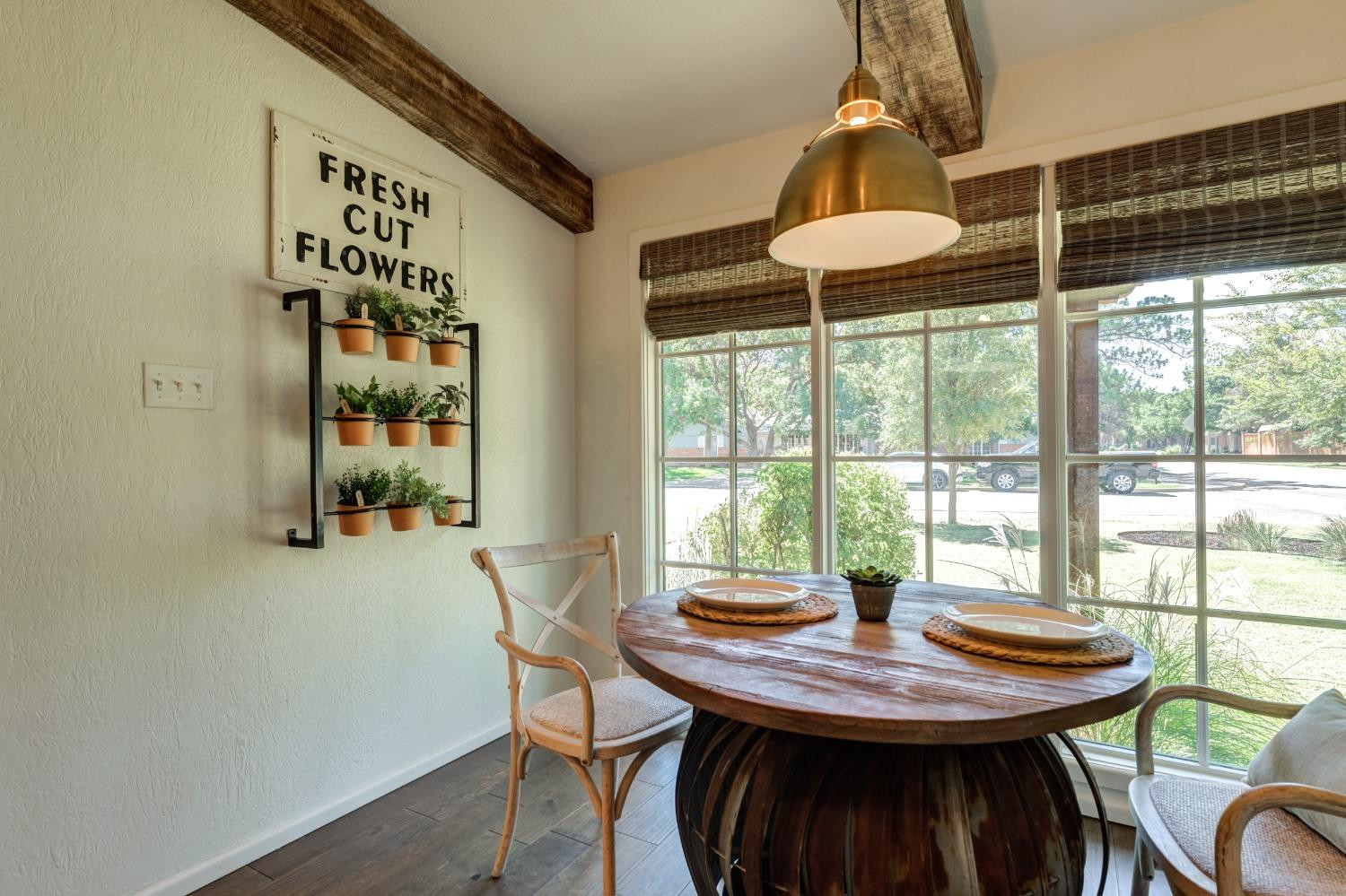 4520 8th Street Lubbock, TX 79416 - Photo 16 of 49 a view of a dining room with furniture window and outside view