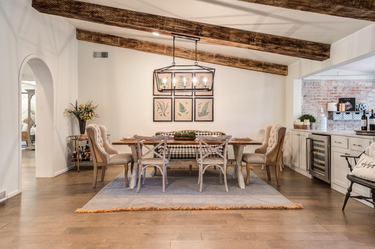 4520 8th Street Lubbock, TX 79416 - Photo 24 of 49 a view of a dining room with furniture window and outside view