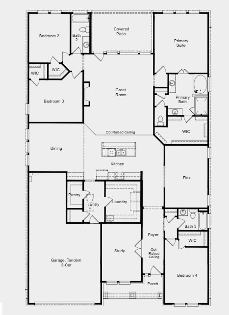 18410 Red Dahlia Road Richmond, TX 77407 - Photo 2 of 28 Additional Highlights Include: Mud-set shower at bath 2 and upgraded contemporary mahogany front door.