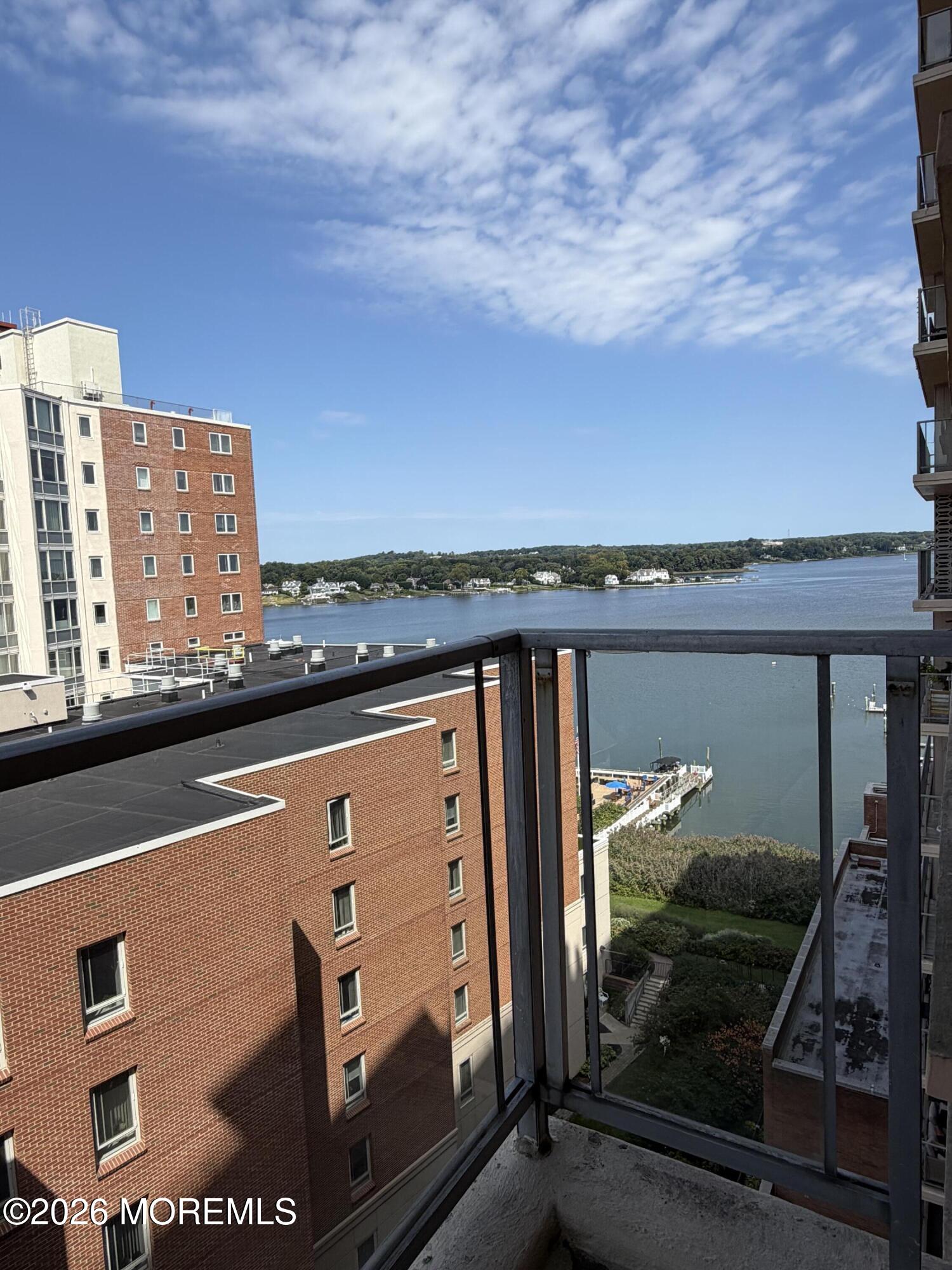 28 Riverside Avenue, Unit 7K Red Bank, NJ 07701 - Photo 8 of 58 View from Balcony