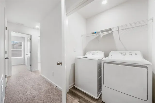 an entryway to room with a window