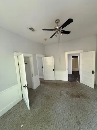 wooden floor in an empty room