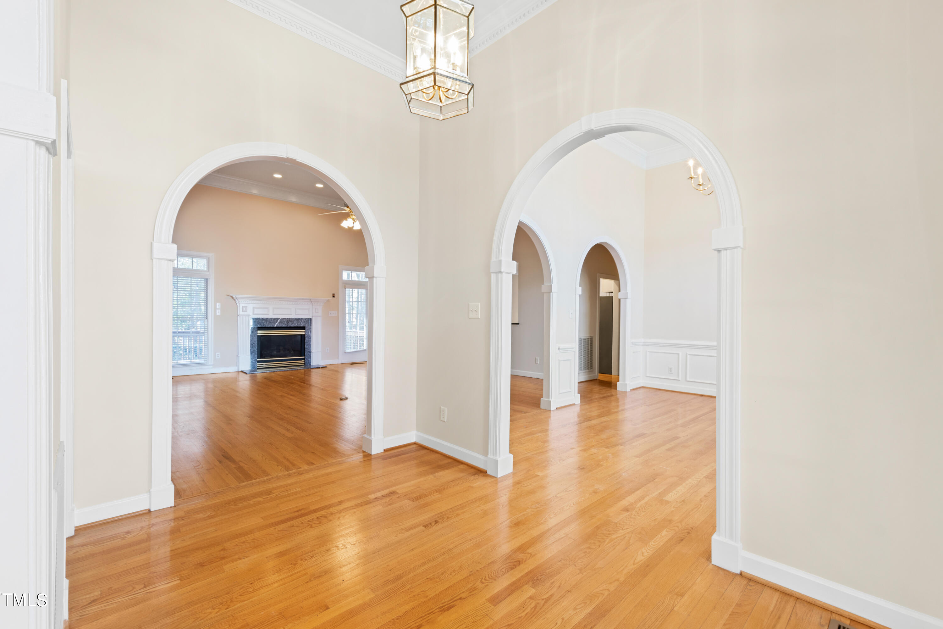 7637 Wilderness Road Raleigh, NC 27613 - Photo 5 of 33 a view of a living room with a swimming pool