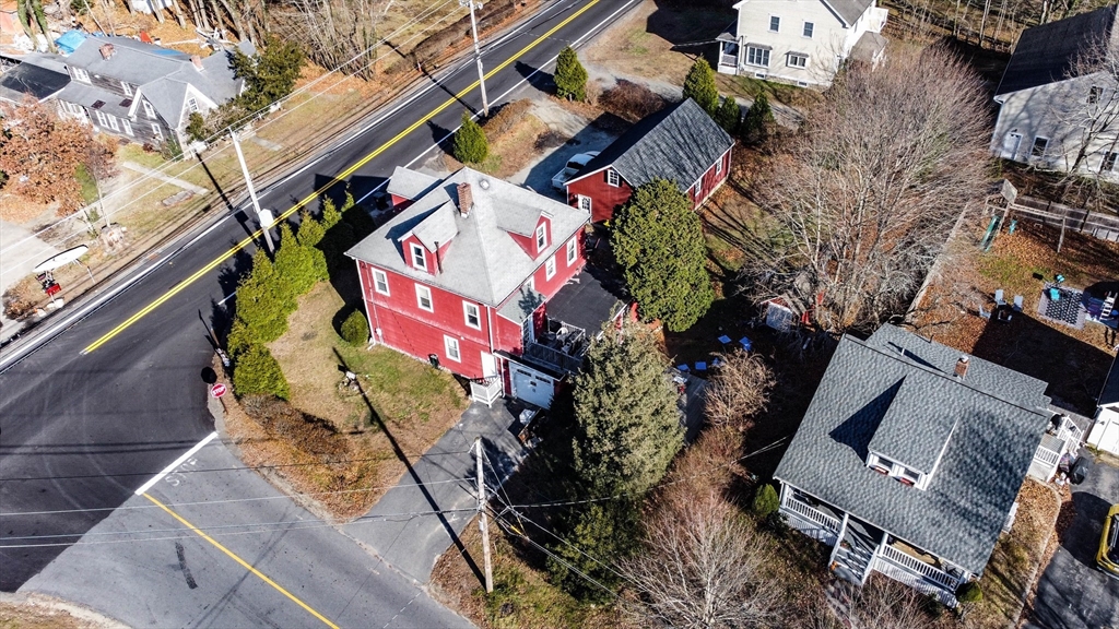 479 Main Street Hanson, MA 02341 - Photo 7 of 39 an aerial view of a house