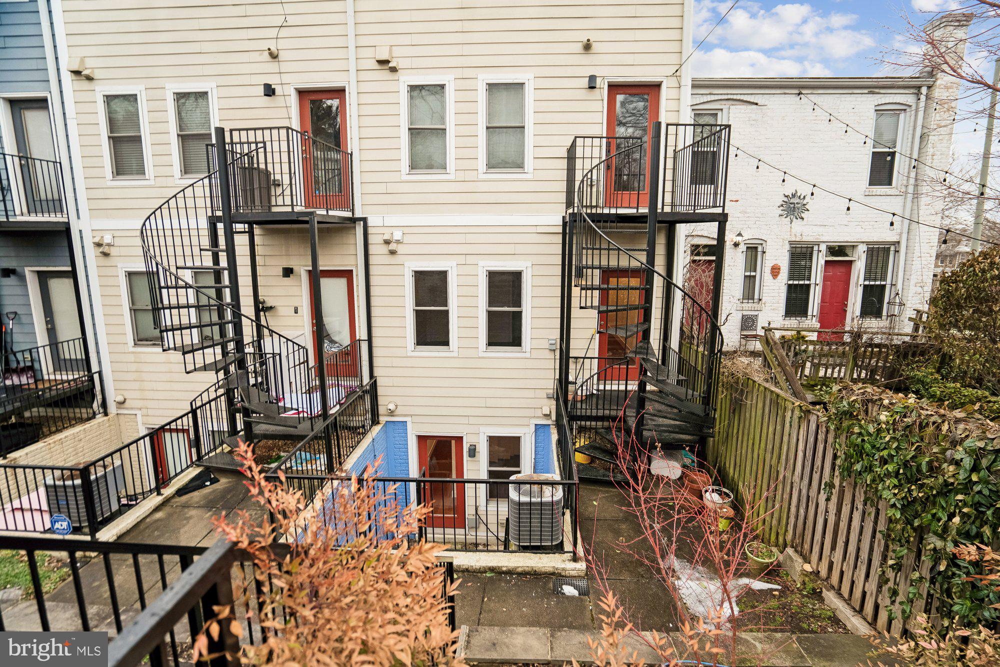 2112 3rd Street Northeast, Unit A Washington, DC 20002 - Photo 16 of 20 Back Elevation