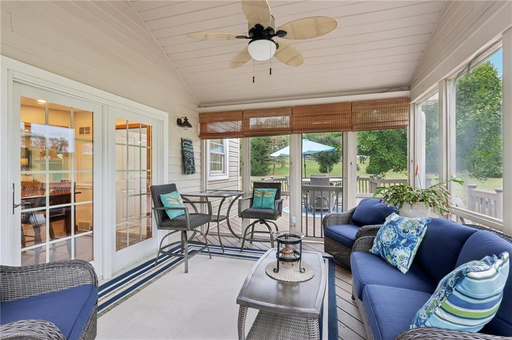 111 American School Road Harmony, PA 16037 - Photo 27 of 46 a living room with furniture and a large window