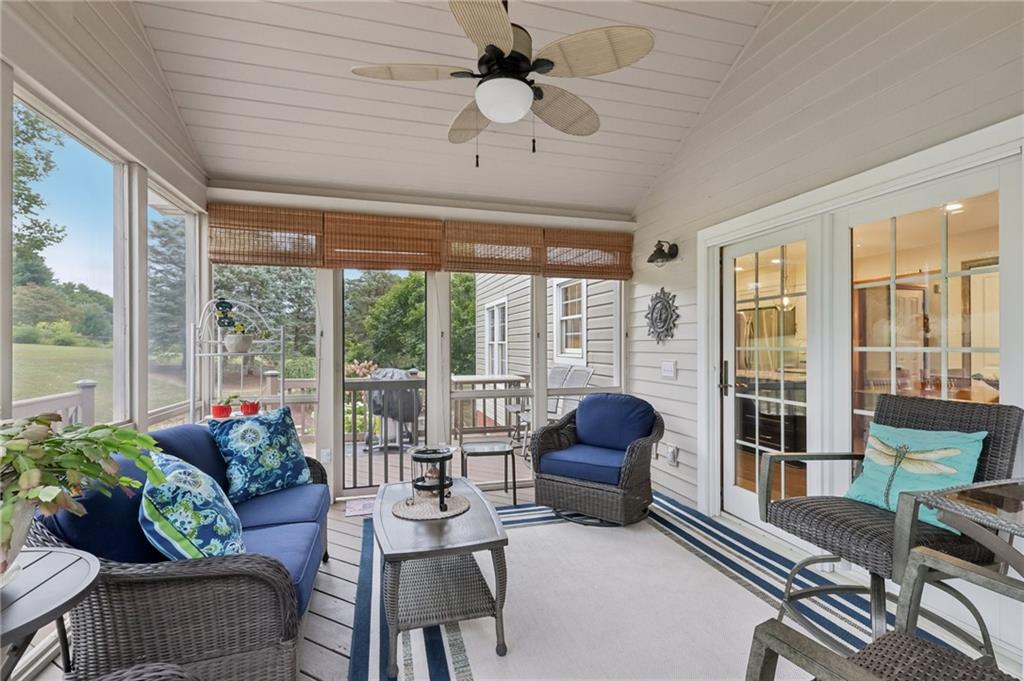 111 American School Road Harmony, PA 16037 - Photo 28 of 46 a living room with furniture and a large window