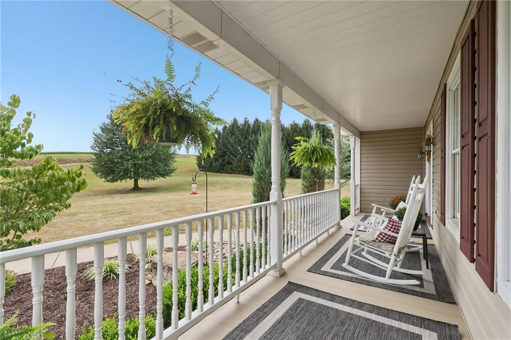 111 American School Road Harmony, PA 16037 - Photo 4 of 46 a view of a balcony with chairs