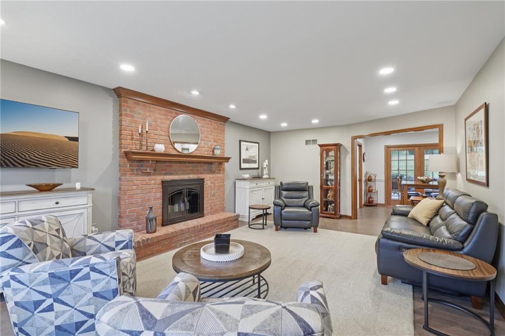 111 American School Road Harmony, PA 16037 - Photo 8 of 46 a living room with furniture and a fireplace