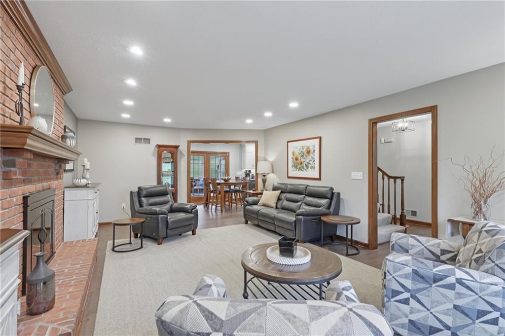 111 American School Road Harmony, PA 16037 - Photo 9 of 46 a living room with furniture and a wooden floor