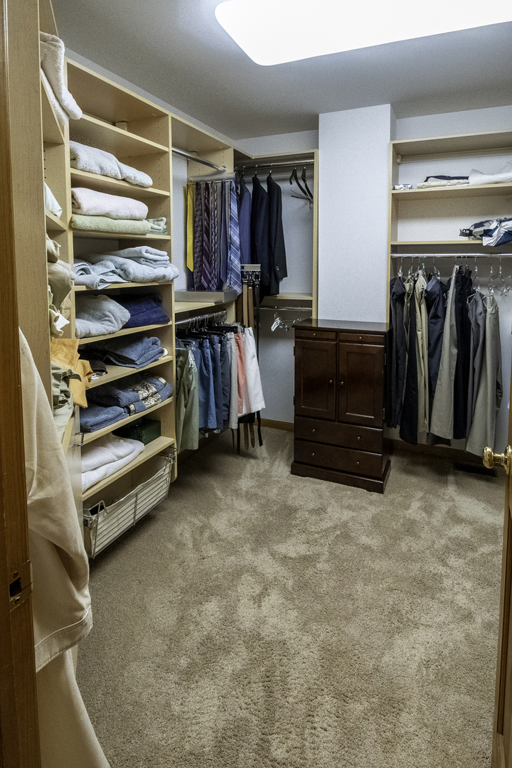 4214 Venard Road Downers Grove, IL 60515 - Photo 31 of 45 a view of walk in closet with clothes and shoes
