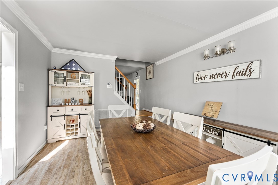 3120 Denise Road Petersburg, VA 23805 - Photo 30 of 51 Dining area featuring light wood-finish flooring,