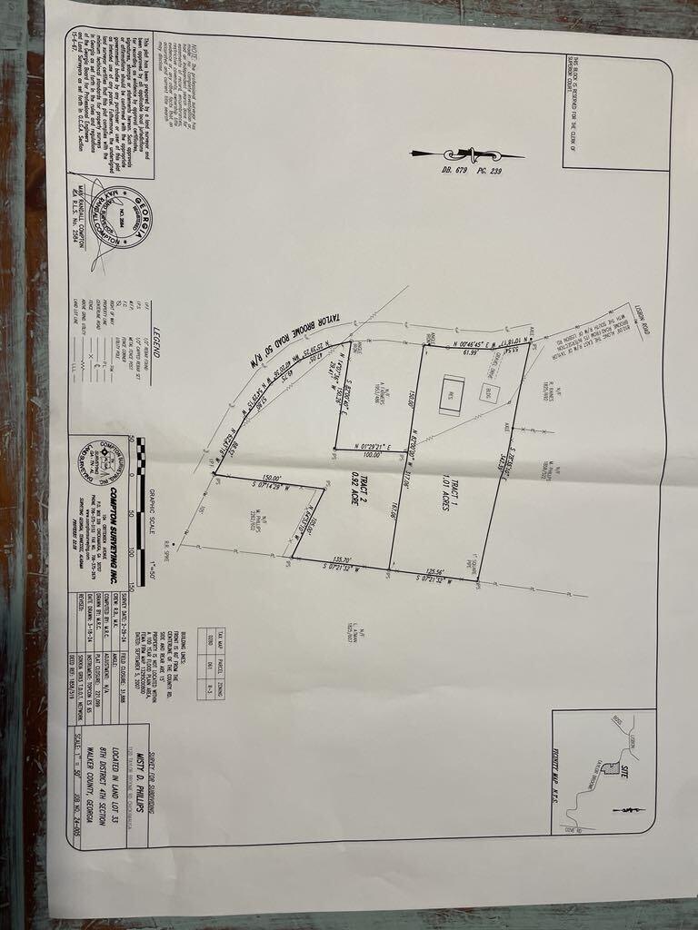 1192 Taylor Broome Road Chickamauga, GA 30707 - Photo 2 of 6 New Survey