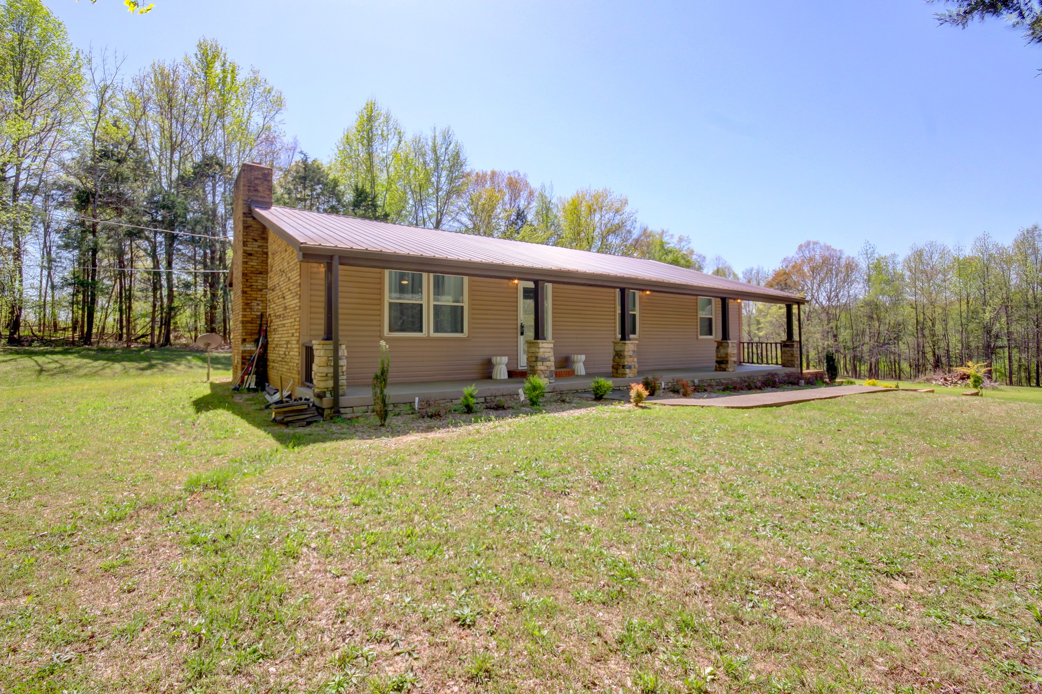 4141 Sango Road Clarksville, TN 37043 - Photo 2 of 57 a view of backyard of house with green space