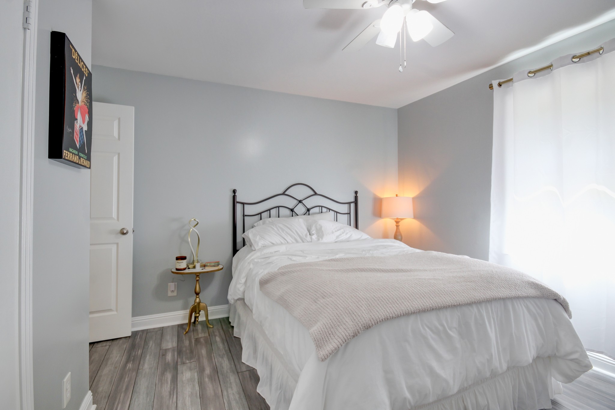 4141 Sango Road Clarksville, TN 37043 - Photo 33 of 57 a bedroom with a bed and a mirror