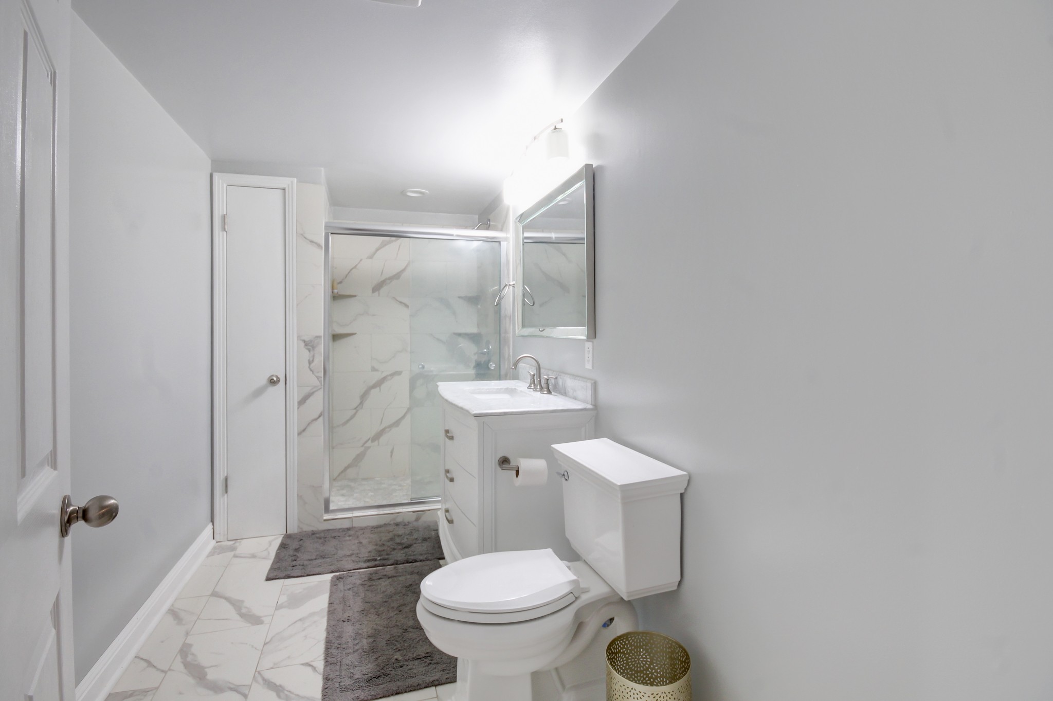 4141 Sango Road Clarksville, TN 37043 - Photo 34 of 57 a bathroom with a toilet sink and shower