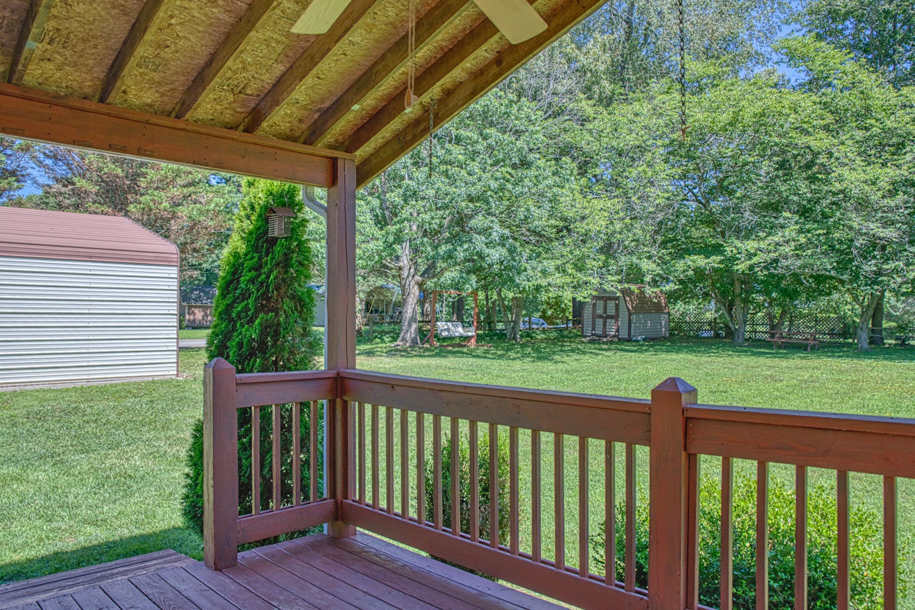 2085 Herbert Garrett Road Cookeville, TN 38506 - Photo 13 of 39 a view of a deck with a backyard