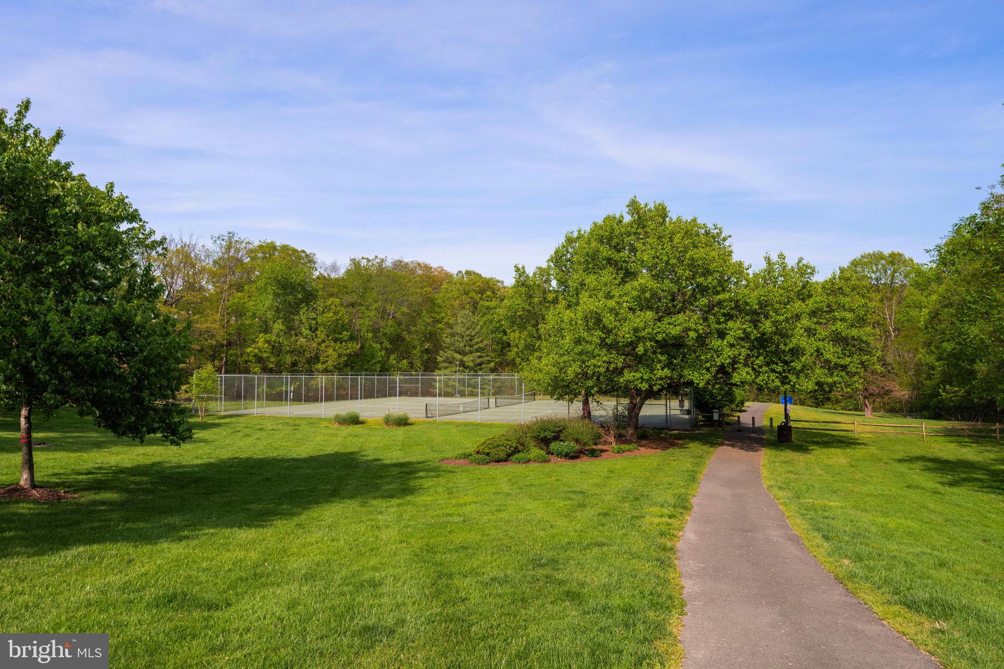 5725 Ridge View Drive Alexandria, VA 22310 - Photo 7 of 7 Serene park with tennis courts ahead.