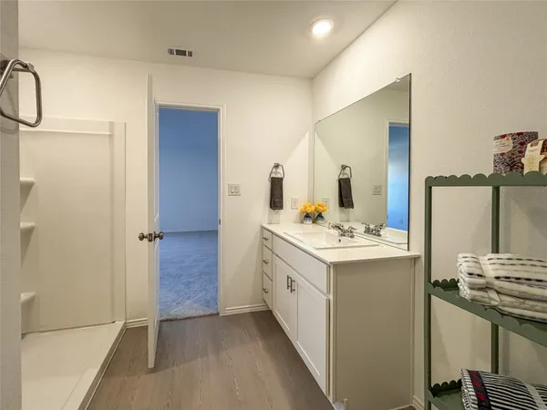 a view of empty room