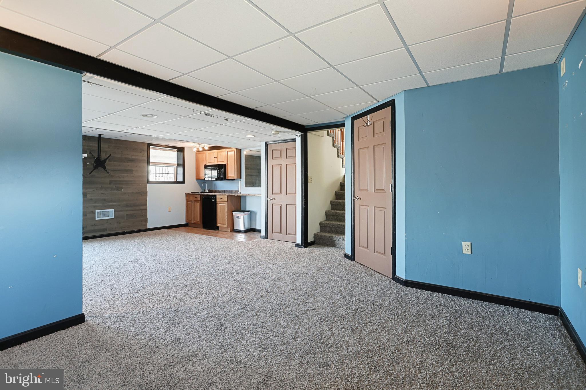 35 Apache Pass Hanover, PA 17331 - Photo 28 of 34 Lower Level Family Room, wet bar, bath rough in