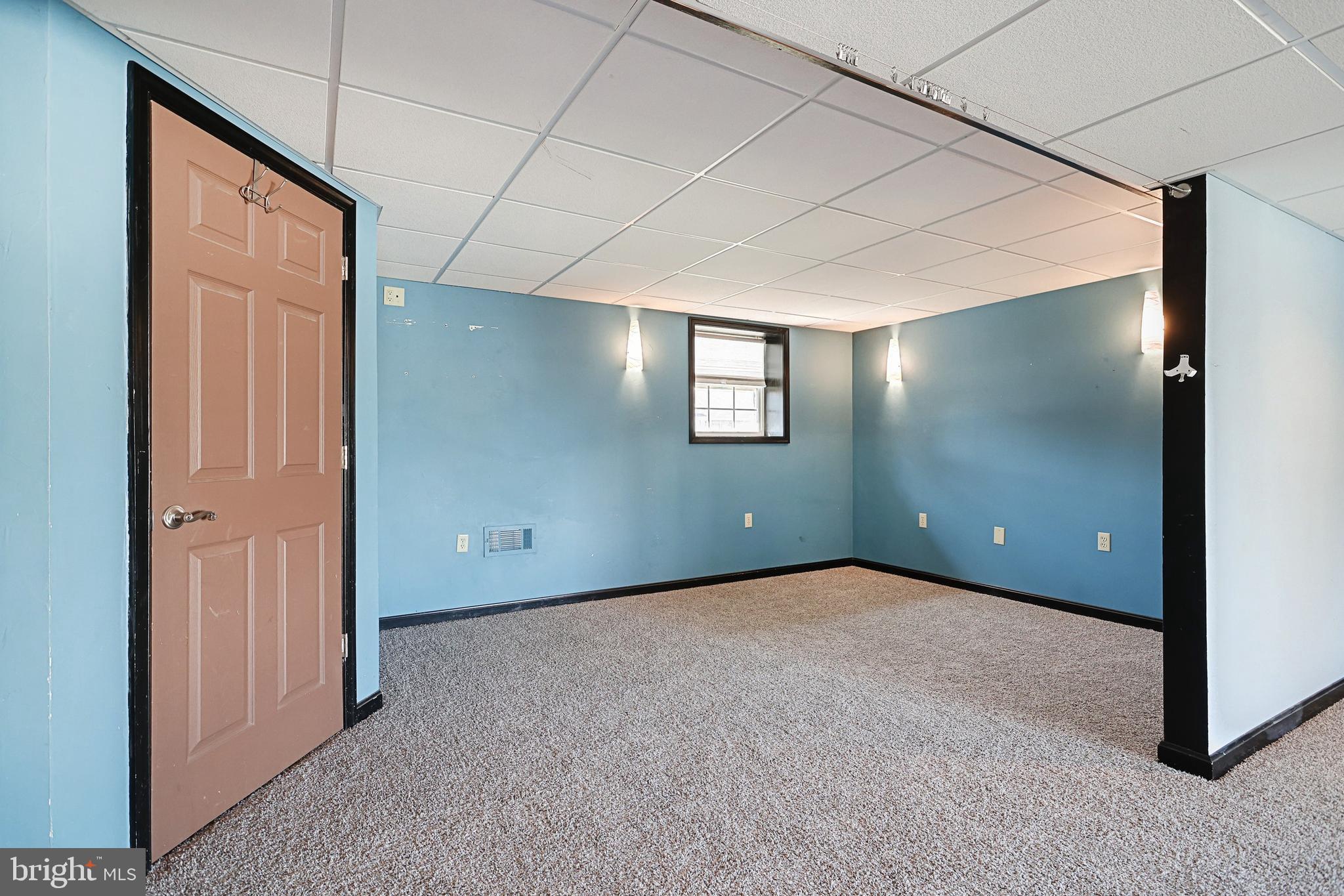 35 Apache Pass Hanover, PA 17331 - Photo 29 of 34 Lower Level Family Room, wet bar, bath rough in