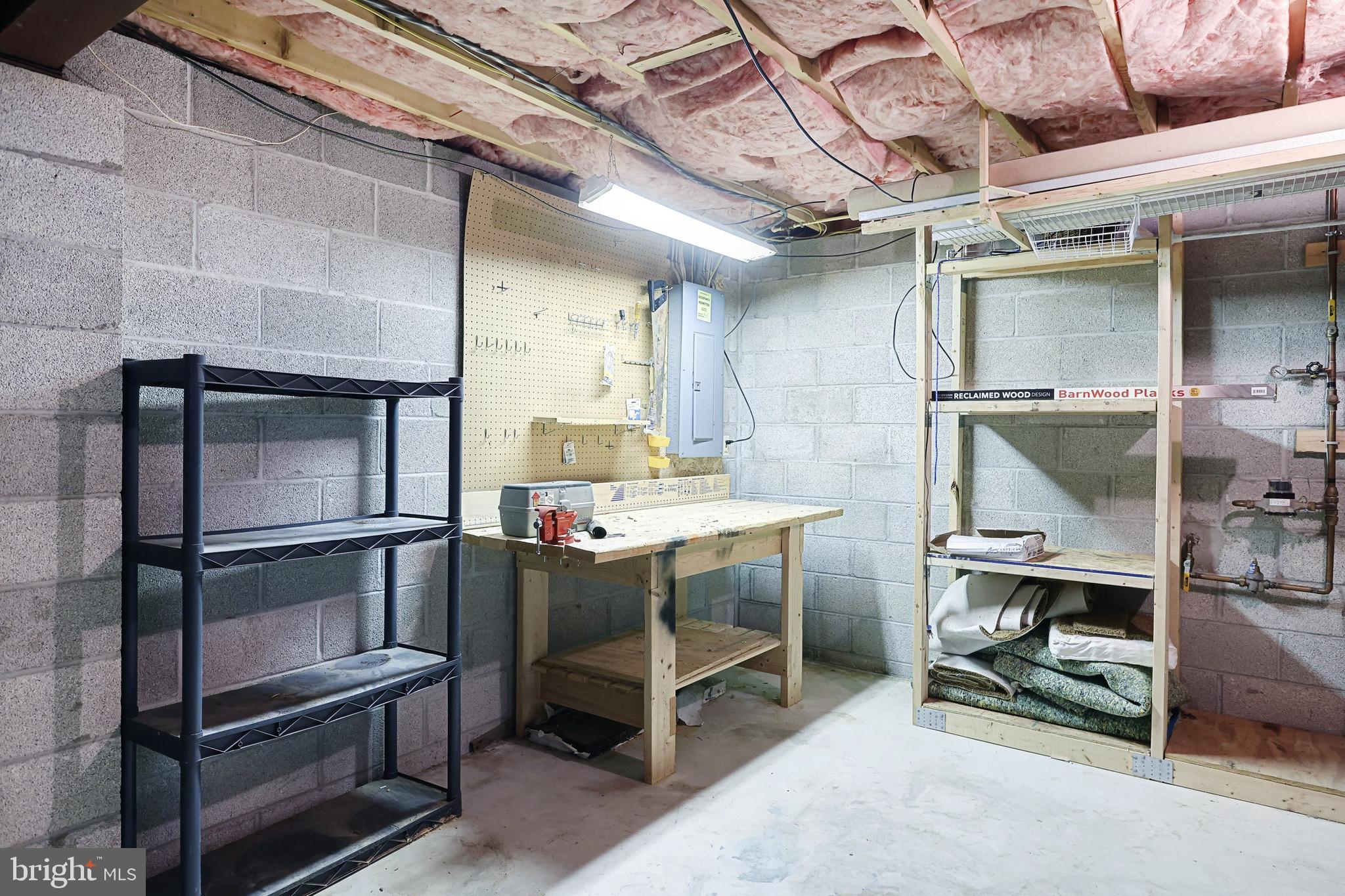 35 Apache Pass Hanover, PA 17331 - Photo 33 of 34 2nd lower level storage, workbench & laundry