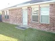 a view of front door of house