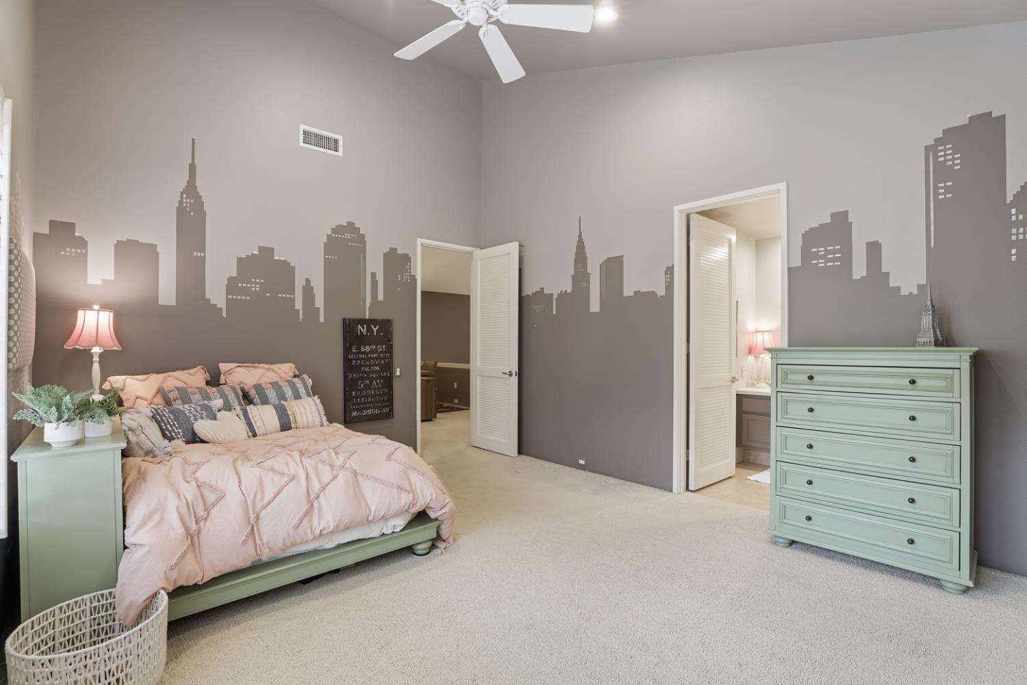 11575 Splitrock Court Gold River, CA 95670 - Photo 21 of 90 a bedroom with a bed and a walk in closet