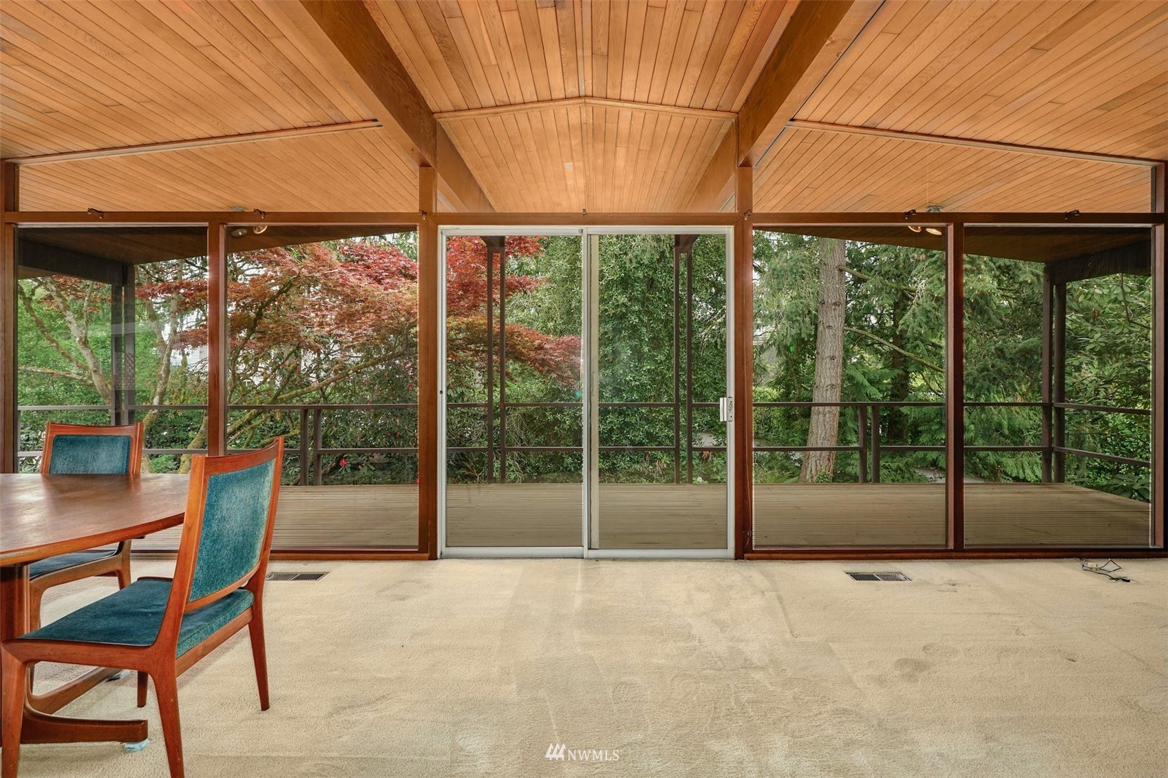 3309 Evergreen Point Road Medina, WA 98039 - Photo 5 of 25 a view of porch with a table and chairs
