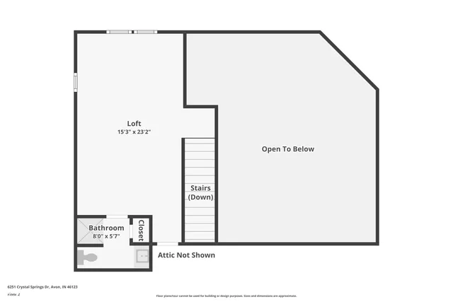 $374,900 | 6251 Crystal Springs Drive, Avon, IN 46123