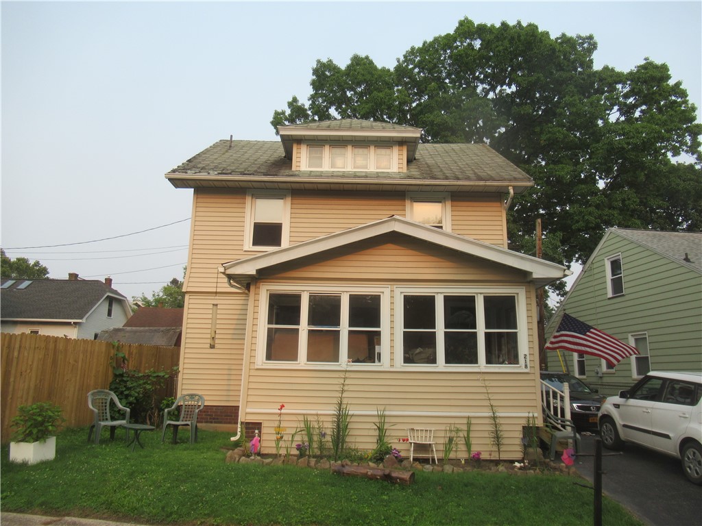 218 Wisconsin Street Rochester, NY 14609 - Photo 1 of 1 Vinyl sided Colonial with upgraded electric servic