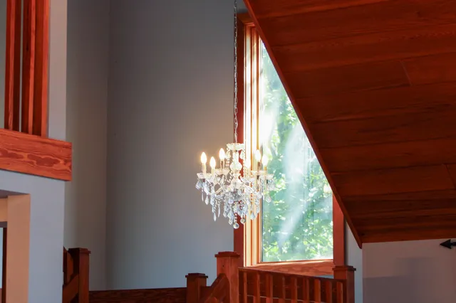 a view of a small garden