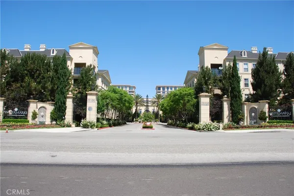 a view of a building with a street