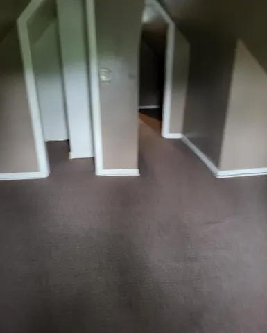 a view of a room with door