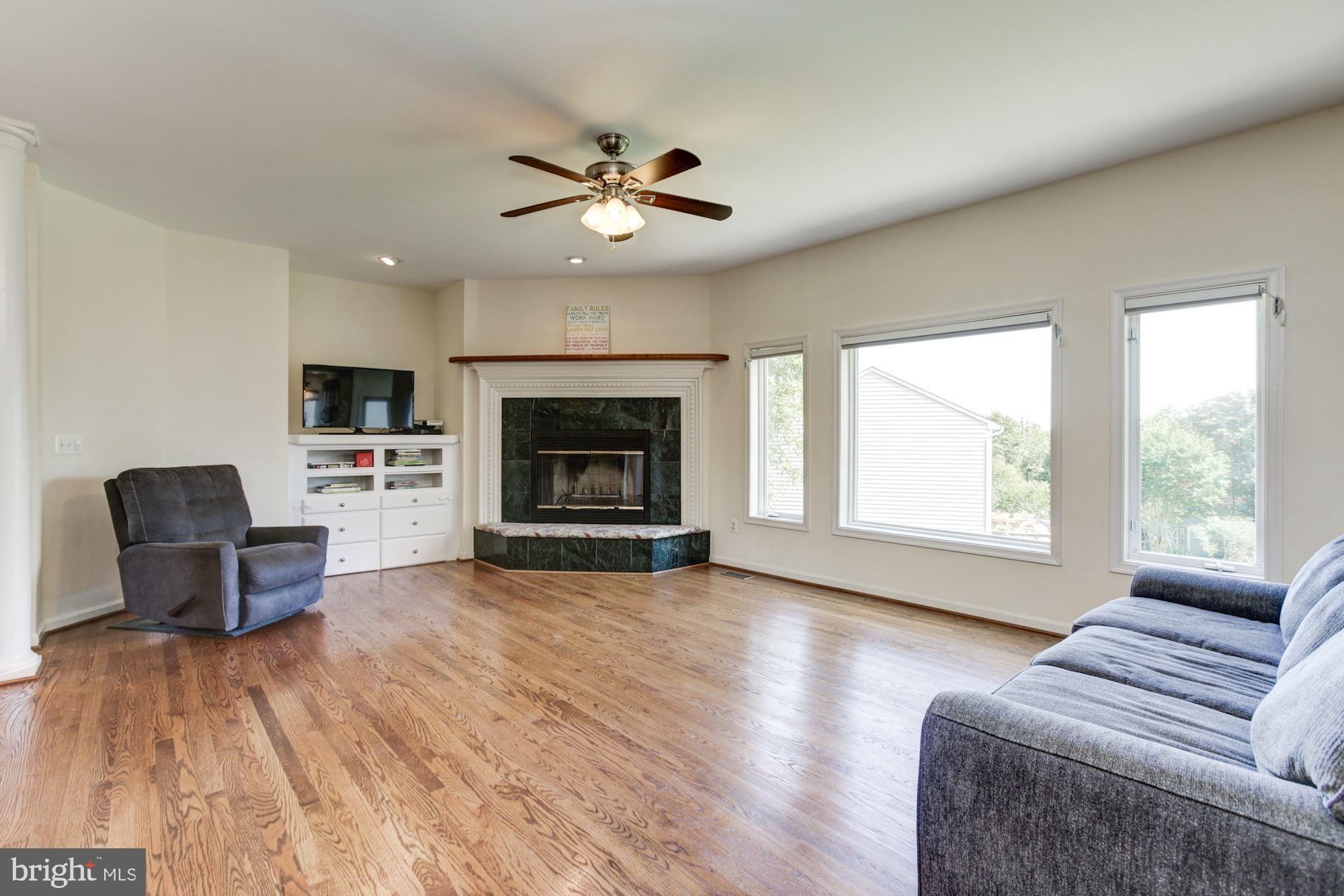 6017 Florey Road Hanover, MD 21076 - Photo 15 of 46 Family Room with Fireplace