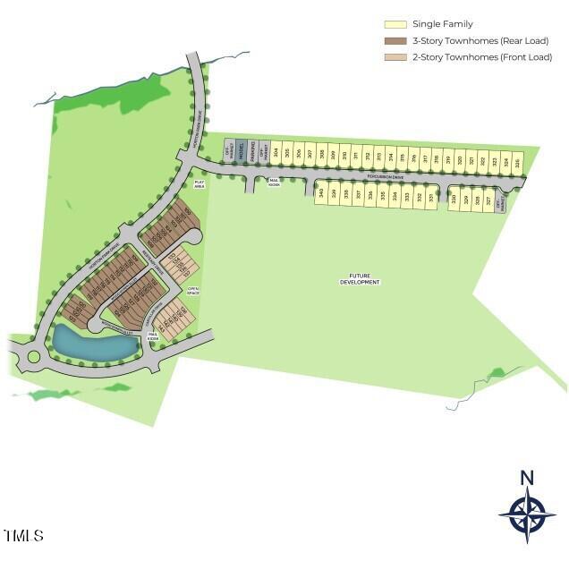 7565 Percussion Drive Apex, NC 27539 - Photo 2 of 4 Horton Park Site Map