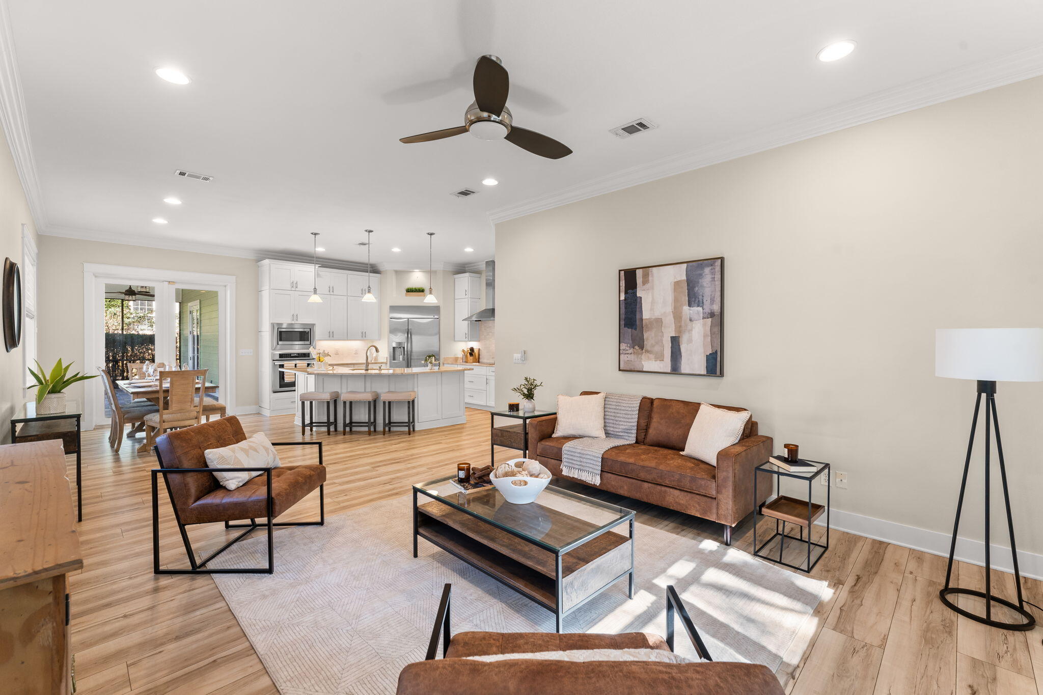 81 Botany Boulevard Santa Rosa Beach, FL 32459 - Photo 19 of 62 a living room with furniture and a rug