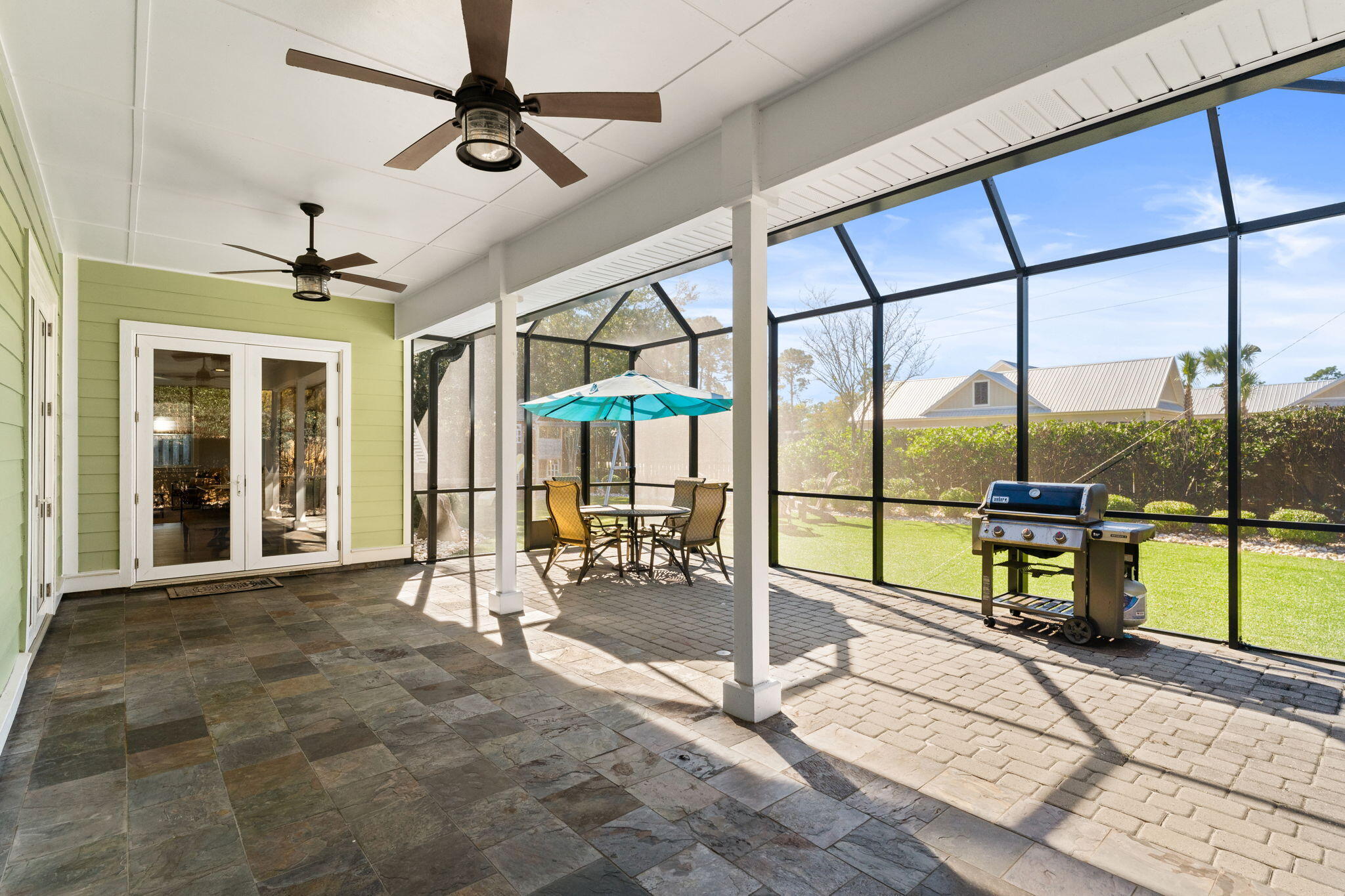 81 Botany Boulevard Santa Rosa Beach, FL 32459 - Photo 39 of 62 a view of a workspace with furniture window and a ceiling fan