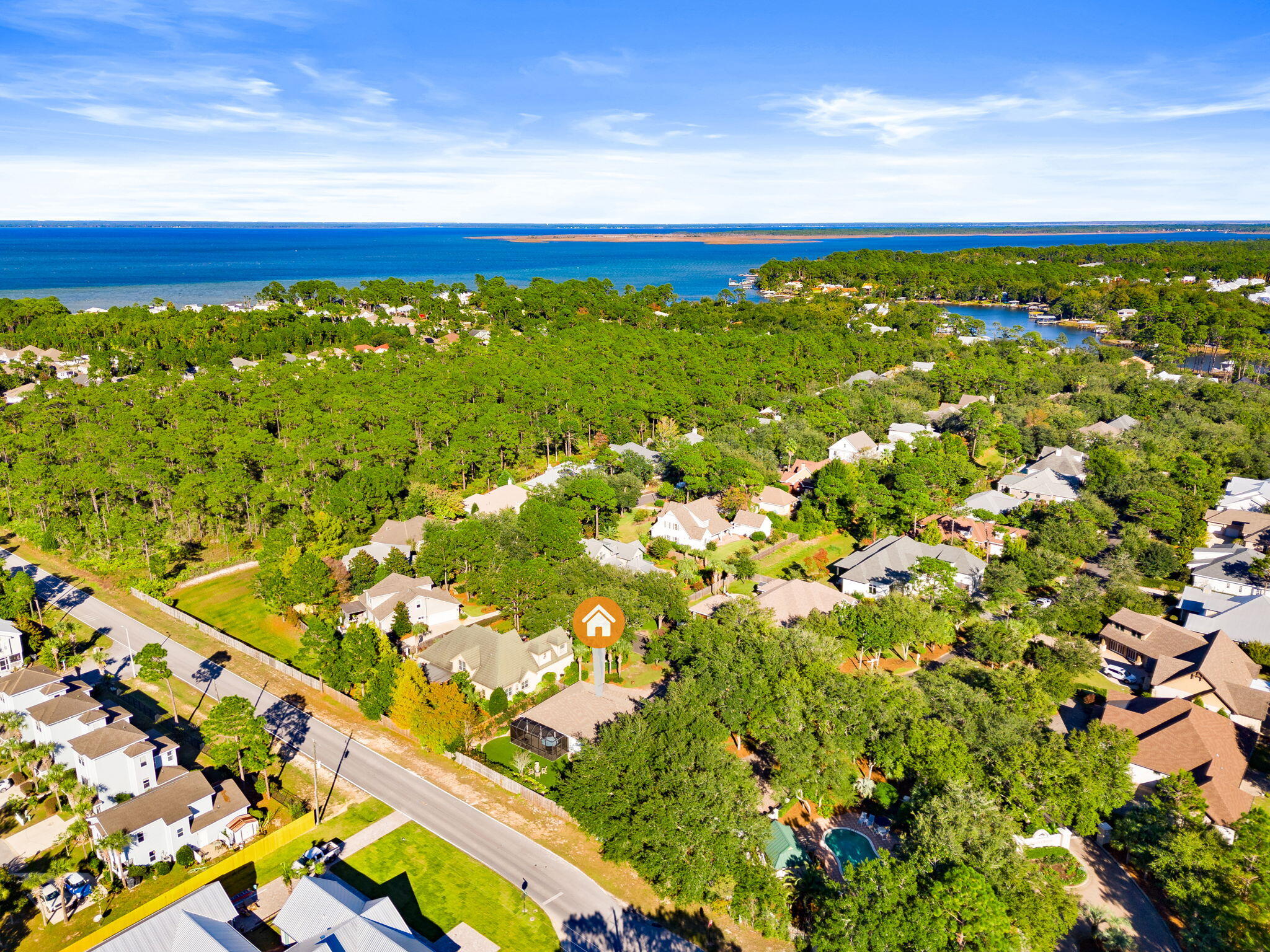 81 Botany Boulevard Santa Rosa Beach, FL 32459 - Photo 53 of 62 a view of an outdoor space and mountain view