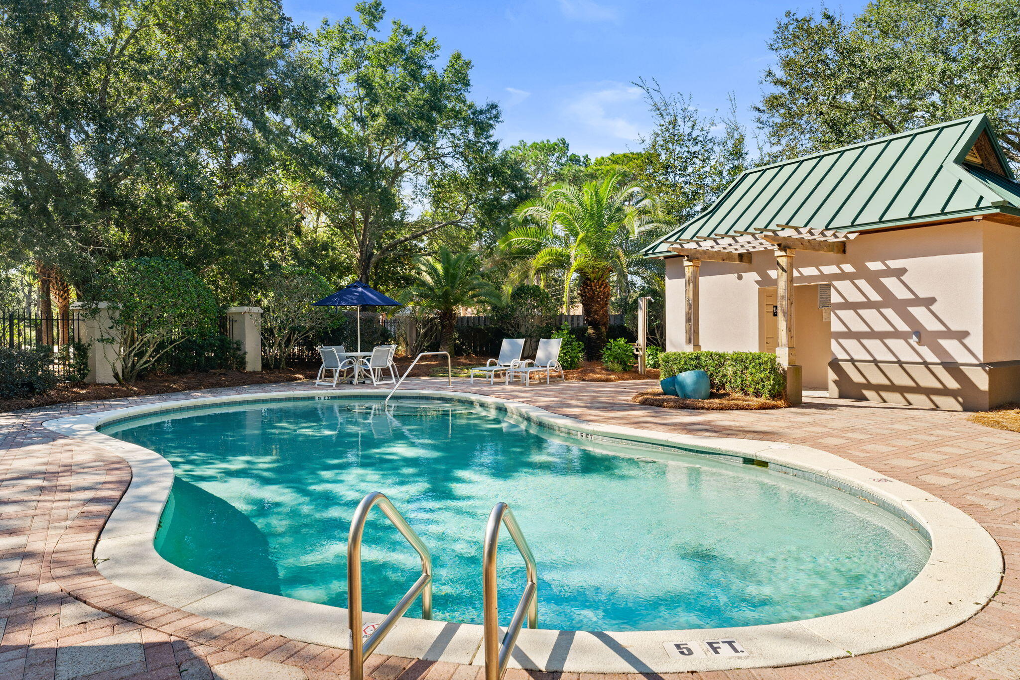81 Botany Boulevard Santa Rosa Beach, FL 32459 - Photo 62 of 62 a view of a swimming pool with a patio