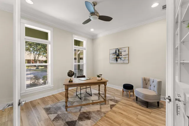 a kitchen with stainless steel appliances a refrigerator sink and cabinets