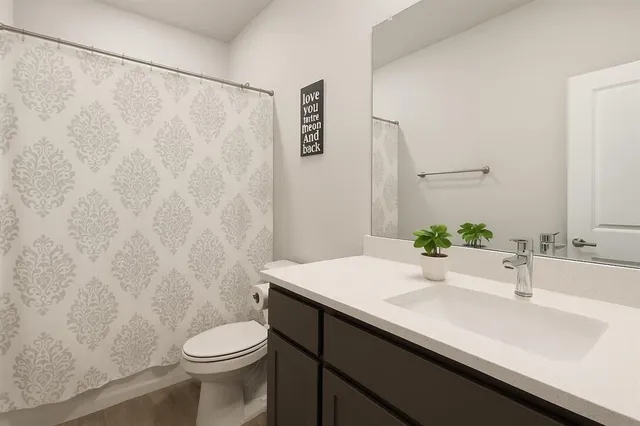 a workspace with furniture