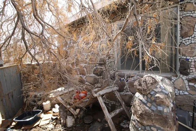 a view of water heater room