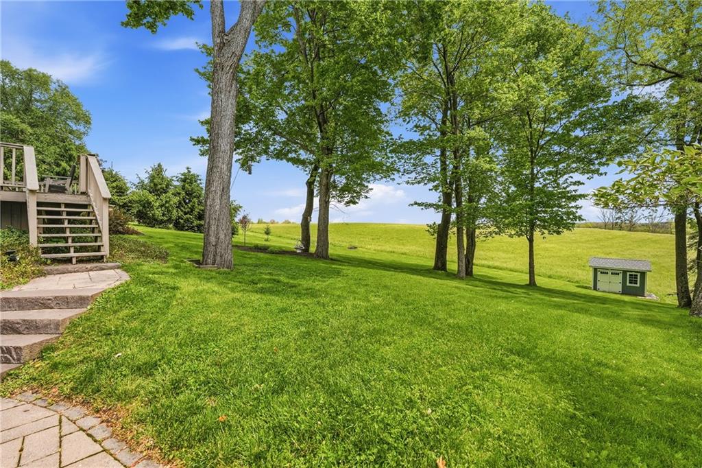 267 Forsythe Road Mars, PA 16046 - Photo 35 of 41 a view of a backyard with large trees