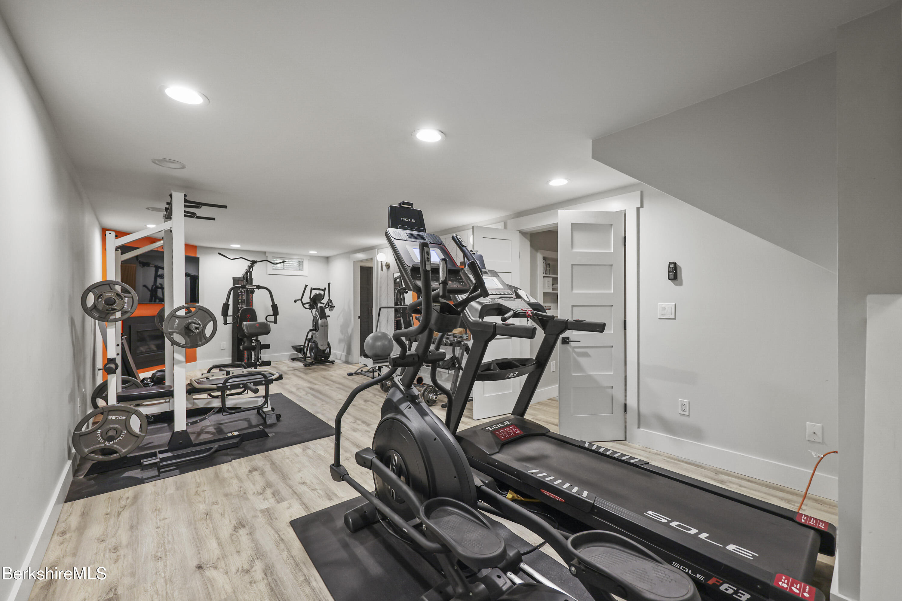 65 Johnson Road Dalton, MA 01226 - Photo 49 of 76 a view of a room with gym equipment