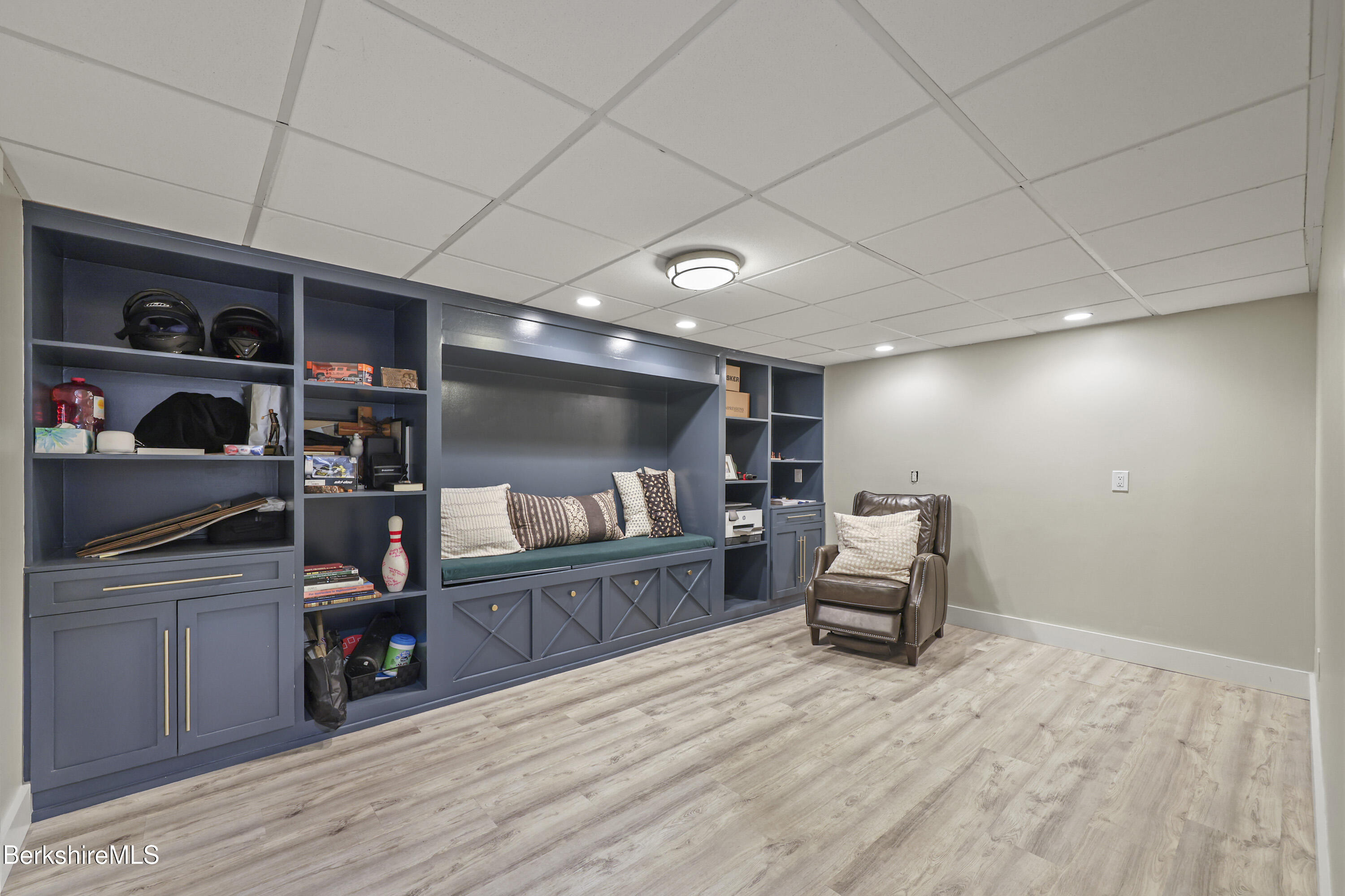 65 Johnson Road Dalton, MA 01226 - Photo 52 of 76 a living room with furniture and a flat screen tv